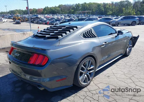 2016 Ford Mustang Gt Premium из США, поврежденный, VIN 1FA6P8CF5G5333642
